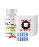 Doctor's RX Pills for Men | Fast Acting ED Pills | #1 Male Enhancement Support | Boost Blood Flow & Stiffness | 19 Dr. Recommended Ingredients | Max 60 Pills - Buy Online on GoSupps.com