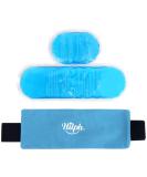 Buy Hilph K hlpads - Reusable Heat & Cold Therapy Gel Packs with Velcro for Sports Injuries & Wrist Relief - Multifunctional Cooling Pillows - Buy Online on GoSupps.com