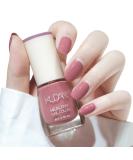 TBeautfave Dusty Pink Nail Polish Quick Dry Nail Polish Long Lasting Nail Varnish Pastel Nail Polish Non-Toxic Water Based Formula Breathable Nail Polish for Home DIY Nail Art PalePinkishGrey - Buy Online on GoSupps.com