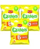 Crisps Snack Bundle with Baked Quavers Cheese Multipack 6x16g (3 Pack) - Buy Online on GoSupps.com