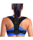 Posture Corrector for Women & Men | Adjustable Back Straightener for Neck Back & Shoulder Pain Relief | Breathable Support - Buy Online on GoSupps.com