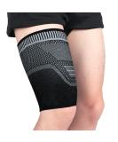 Tofbs Thigh Bandage for Men & Women - Breathable Slipproof Compression for Sports & Injuries (XL Black) - Buy Online on GoSupps.com