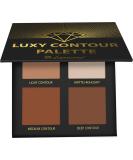 Contour Palette Powder Contour Kit - Contouring Makeup Palette With Mirror - 4 Highly Pigmented Matte Colors For Contouring And Highlighting - Vegan, Cruelty Free And Hypoallergenic - Buy Online on GoSupps.com