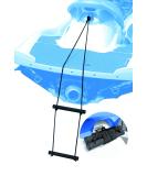 Hardline Products EZ Riser Boarding Ladder - Durable Marine Grade Ladder - Buy Online on GoSupps.com