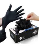 Finitex Black Nitrile Disposable Medical Exam Gloves - Case of 1000 (Medium, 6mil, Powder-Free, Latex-Free) - Pack of 100 - Buy Online on GoSupps.com