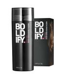Boldify Hair Powder for Thinning Hair - Invisible Hazel Brown Covers Hair Loss in 15 Sec 28g (Large Bottle) - Natural Solution for Men & Women - Buy Online on GoSupps.com