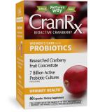 Nature's Way CranRx Bioactive Cranberry with Probiotics - 60 Capsules | Supports Urinary Health - Buy Online on GoSupps.com