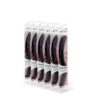 StylFile 6-Pack Curved Nail File with 240/400 Grit for Manicures - Professional 3-in-1 Emery Boards for Nails with Cuticle Pusher Under-Nail Skimmer - Premium Nail Products and Nail Essentials - Buy Online on GoSupps.com