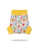 Petit Lulu Pull Up Cloth Nappy Wrap | Size M | Washable Diaper Wrap | Reusable Cloth Nappies | Made in Europe (Robots) Space Robots - Buy Online on GoSupps.com