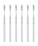 FERCAISH Earwax Removal Kit - 6 Pcs Stainless Steel Ear Cleaning Tool Set for Men and Women - Spiral Massage Ear Pick and Canal Cleaner (Silver) - Buy Online on GoSupps.com