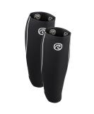 Rehband Neoprene Calf Bandage - 1 Pair Compression Support for Deadlifts & Shin Protection - Black - Buy Online on GoSupps.com