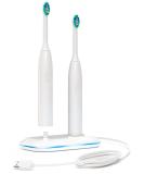 Galvanox Dual Toothbrush Charger for Philips Sonicare Electric Toothbrushes - Replacement for HX6100 - Waterproof Charging Base - Compatible with Protective Clean 4100, 6100, Kids Models & More - Buy Online on GoSupps.com