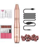 Weiyi Nail Miller - 20 000 RPM Electric Nail File & 11 in 1 Manicure Pedicure Set for Gel & Acrylic Nails - Adjustable Speed USB - International Shipping Available - Buy Online on GoSupps.com