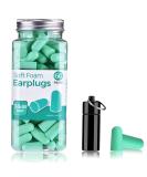 Buy Sleep Earplugs 38 dB - 60 Pairs of Super Soft Foam Earplugs for Sleeping Snoring Travel & Noise | Blue Color - Buy Online on GoSupps.com