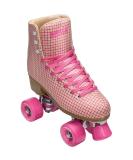 Impala Marawa Rose Gold Quad Skate - Pink Tartan (US 8 / EU 39 / UK 6) - Buy Online on GoSupps.com