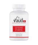 Lysine Forte - High Dosage L-Lysine Tablets | Vegan | 90 Count | Swiss Quality | International Shipping - Buy Online on GoSupps.com