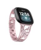 Mtozon Stainless Steel Bracelet for fitbit Sense/Versa 3 - Women's Rose Gold Bling Wristband - Buy Online on GoSupps.com