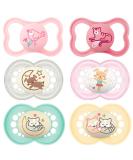 MAM Day & Night Pacifier Silicone 16+ for Girls | Includes 3 Sterilization Boxes | International Shipping Available - Buy Online on GoSupps.com