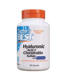 Buy Doctor's Best Hyaluronic Acid + Chondroitin Sulfate | 180 Veggie Caps for Joint Health - Buy Online on GoSupps.com