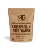 MB Herbals Sarsaparilla Root Powder 8 oz | Anantmool Powder 227g - Hemidesmus indicus Root Powder - Buy Online on GoSupps.com