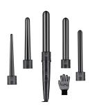CCKeyin 5 In 1 Curling Iron Set | Multifunctional Ceramic Curler Kit for Large & Small Curls | International Shipping Available - Buy Online on GoSupps.com