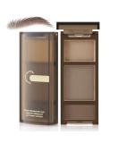 Boobeen 3 Color Eyebrow Powder Palette - Waterproof Long-Lasting Brow Definer Makeup for Enhanced & Full Brows | Shop Internationally - Buy Online on GoSupps.com