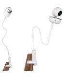 iTODOS Gooseneck Baby Monitor Mount - 27 inch Flexible Arm for Arlo, Motorola, and Universal Cameras - White - Buy Online on GoSupps.com