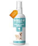 New: Helloanimal Dental Spray for dogs and cats - tartar remover also for gaps - tooth cleaning and dental care - Dental spray for bad breath 100 ml (1 Pack) - Buy Online on GoSupps.com