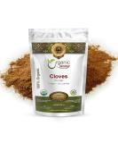 Organic Way Premium Cloves Powder (Syzygium aromaticum) - Aromatic Spice | Organic & Kosher Certified | Raw, Vegan, Non GMO & Gluten Free | USDA Certified | Origin - Sri Lanka (1 LBS / 16 OZ) 1 Pound - Buy Online on GoSupps.com