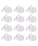 Xiaonan 20g/20ml Clear Empty Cans - 20 Pack Transparent Hip Containers for Cosmetics Lip Balm Creams & Ointments - Screw Cap Travel Jars - Buy Online on GoSupps.com