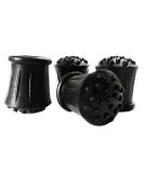 Rubber End Ferrules 22mm (4 Pack) for Crutches, Canes, Zimmer Frames - Heavy Duty Walking Stick & Hiking Pole Feet Tips - Buy Online on GoSupps.com