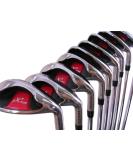 Extreme X5 Wide Sole iBRID Iron Set Senior Men's Complete 8-Piece Iron Set (4-SW) Right Handed Senior Flex A Flex Club with Premium Men's Arthritic Grip - Buy Online on GoSupps.com