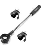 Prowithlin Stainless Extendable Golf Ball Retriever Bundle | 2 Grabbers, 9ft Telescopic Pole | Lightweight, Golf Gifts for Men - Buy Online on GoSupps.com