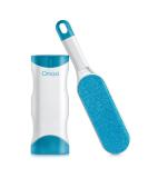 Grandomasi lint brush pet brush pet pet fur and lint remove lint remover with self -cleaning double -sided base brush perfect for mobel carpet blue 2 - Buy Online on GoSupps.com