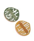 Ultra Soft Makeup Powder Puff - Green Yellow Cosmetic Sponge for Flawless Application - Buy Online on GoSupps.com