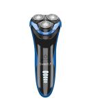 SweetLF Electric Razor for Men - IPX7 Waterproof Wet & Dry Shaving Type C Rechargeable | Perfect Father's Day Gift in Black & Blue - Buy Online on GoSupps.com