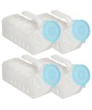 MedVance Glow in The Dark Spill Proof Urinals for Men 1000ml (4 Pack) - Buy Online on GoSupps.com
