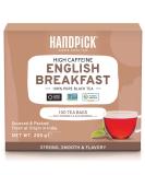 100 Count HANDPICK English Breakfast Black Tea Bags | Strong Robust Flavor | Eco-conscious & Brews Perfect English Breakfast & Kombucha Tea - Buy Online on GoSupps.com