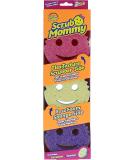 Scrub Mommy Dual-Sided Sponge and Scrubber - 3ct - Buy Online on GoSupps.com