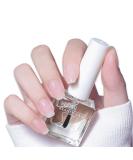 TBeautfave Clear Nail Polish Base Coat Top Coat With a Vegan Formula Quick Dry Top Coat Nail Polish Breathable Nail Polish No Need Cure Nail Gel Polish Nail Varnish at Home Transparent - Buy Online on GoSupps.com