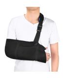 Buy Arm Sling - Breathable Shoulder Immobilizer for Broken Arm Rotator Cuff Injury & Fracture Pain Relief - International Shipping Available - Buy Online on GoSupps.com