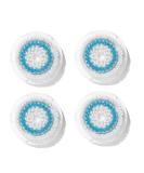 Clarisonic Deep Pore Facial Cleansing Brush Head Replacement | Compatible with Mia 1 Mia 2 Mia Fit Alpha Fit Smart Profile Uplift and Alpha Fit X 4 Count - Buy Online on GoSupps.com