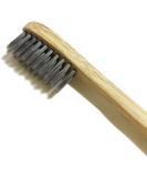 Brush Buddies Bamboo Charcoal Toothbrush - Natural Charcoal Bristles, Eco-Friendly, Human Powered - Buy Online on GoSupps.com