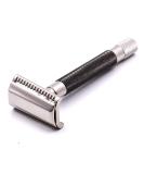 Buy Parkers Semi Slant Safety Razor & 5 Premium Double Edge Blades - Graphite | International Shipping Available - Buy Online on GoSupps.com