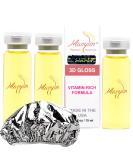 Mavylin 3D GLOSS Hair BTX Ampoules Repair Treatment - Hydrating & Nourishing Formula for Dry/Damaged Hair - Formaldehyde-Free - 3 Treatments 0.5 Fl Oz/Pack - Buy Online on GoSupps.com
