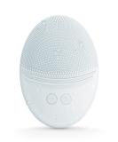 Ezbasics Ultra-Hygienic Facial Cleaning Brush - Waterproof Soft Silicone Deep Cleansing & Massaging Face Brush (Light Gray) - Buy Online on GoSupps.com