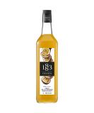 1883 Maison Routin Premium Passion Fruit Syrup for Cocktails Passion Fruit Martinis Mocktails Smoothies Iced Coffee Glass 1L Passion Fruit 1 l (Pack of 1) - Buy Online on GoSupps.com