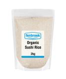 Organic Sushi Rice 2kg | Certified Organic by Fenbrook Organic - Buy Online on GoSupps.com