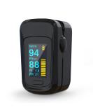 Pulse Oximeter for Finger Oxygen Measuring Device Fingertip Oximeter Measures Oxygen Saturation SpO2 Pulse Frequency Oximeter with OLED Display and Alarm Function(Black) - Buy Online on GoSupps.com