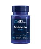 Life Extension Melatonin 300 mcg - 100 Vegetarian Capsules for Sleep Support - Buy Online on GoSupps.com
